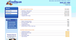 Desktop Screenshot of help.travelstay.com